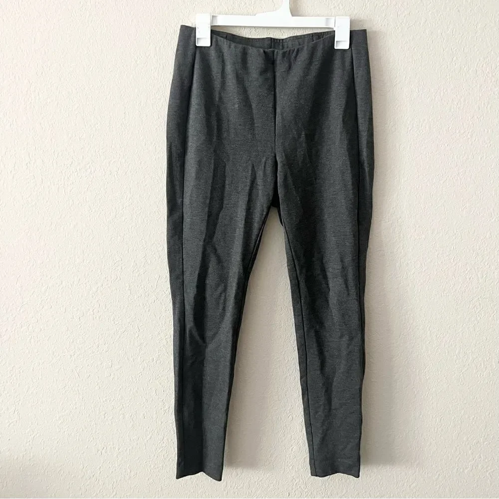 J. Jill Pants Womens Ponte Leggings Pull On Stretch Casual Gray Size M